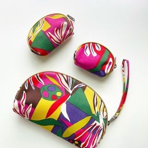 Vintage Set Bohemian Pattern Cosmetic Bags